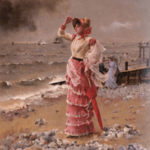 Le Bord de mer 90x75 cm