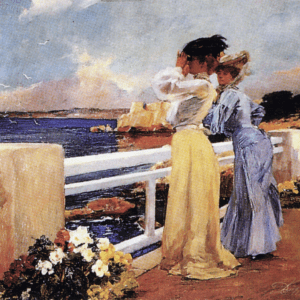 Femmes au Bord de mer 50x60 cm