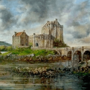 Château d'Eilian Donan 50x60 cm